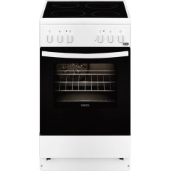 Zanussi ZCV550G1WA Κουζίνα 54lt με Κεραμικές Εστίες Π50εκ. Λευκή Zanussi ZCV550G1WA Κουζίνα 54lt με Κεραμικές Εστίες Π50εκ. Λευκή